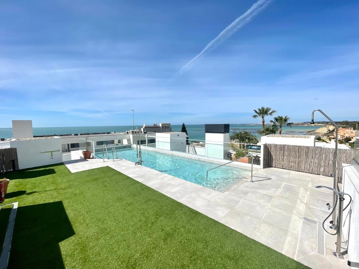 Gatu Premium Sandia Beach Lujo Junto Al Mar, Parking Y Piscina Comun," Preferente Mayores De 25 Anos Y Familias " El Puerto de Santa María Buitenkant foto